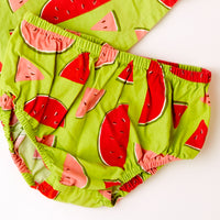 Vintage Gymboree Y2K watermelon all over print dress/top and bloomer set • Size 12/24 months with different fits